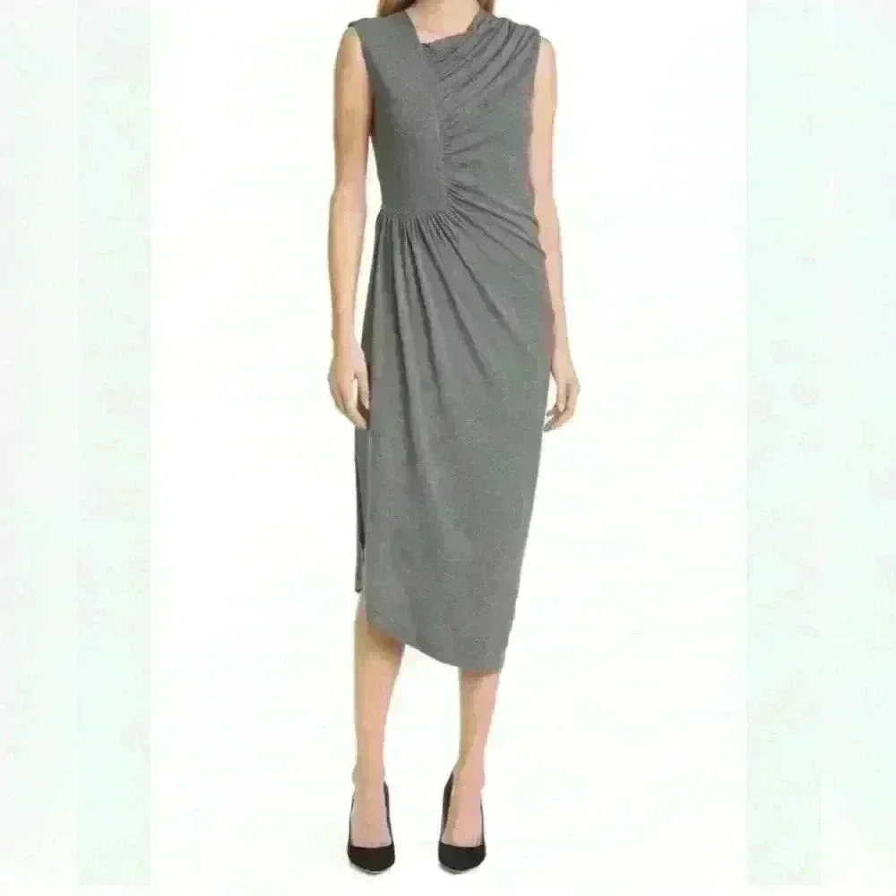 Hugo Boss ruched dress